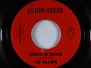 Garage Psych 45 - The Calliope - Streets Of Boston/Awosting - Audio Seven VG+