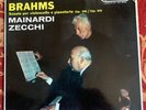 MAINARDI ZECCHI BRAHMS SONATAS RCA ITALY ORIGINAL Near Mint TOP RARE