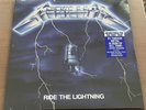Metallica Ride The Lightning BLUE SPLATTER 40th Anniversary LP Vinyl SEALED