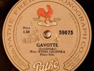 ETHEL LEGINSKA Gavotte / Rhapsody No. 13 RARE Pathe 59075 Leschetizky, Liszt