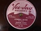 Vee-Jay 249 Elmore James COMING HOME E   Blues 78rpm