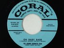 Rockabilly 45 - Johnny Burnette Trio - Oh Baby Babe - Coral VG+