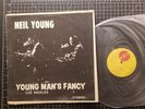 NEIL YOUNG Young Man's Fancy LP 1971 1ST PRESS I'm Happy That Y'all Came Down US