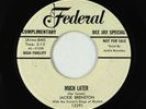 R&B Rocker 45 - Jackie Brenston & Ike Turner - Much Later/Mistreater - Federal