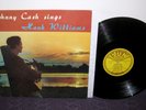 JOHNNY CASH Sings Hank Williams LP Orig 1960 DG MONO Sun SLP-1245 Rockabilly NM-