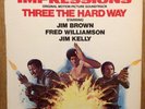 Impressions Three The Hard Way Vinyl LP Soundtrack CRS 8602 ST Blaxploitation