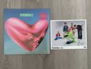 + NEW sealed FONTAINES D.C. Romance ltd. hot pink vinyl & signed photo card +
