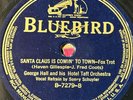 George Hall Angelo Ferdinando Winter Wonderland / Santa Claus Comin' Bluebird 78