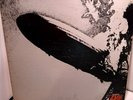 Led Zeppelin 1 LP Purple/Brown Label Variant in Good Condition