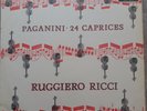 Ruggiero RICCI violin solo plays PAGANINI 24 Caprices English  DECCA LXT 5569 NM