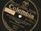SOUTH SEA ISLANDERS 78 rpm COLUMBIA 1317-D ...Fine Hawaiian band