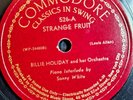 Billie Holiday - Strange Fruit / Fine And Mellow Commodore 526 78rpm