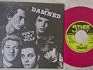 THE DAMNED - DON'T CRY WOLF / ONE WAY LOVE 1977 UK STIFF  LABEL PINK VINYL PUNK