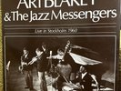 ART BLAKEY & THE JAZZ MESSENGERS - LIVE IN STOCKHOLM (1987 LP)  1ST PRESS   NM