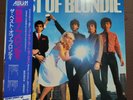 BLONDIE-THE BEST OF BLONDIE WWS-90110 JSPSN ORIGINAL ISSUE 1LP OBI,INSERT
