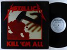 Metallica - Kill 'Em All LP - Megaforce OG Press VG++
