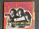 The Doors Light My Fire Clear Vinyl 7” 45rpm 2021 Release
