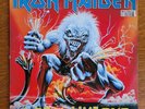 IRON MAIDEN A Real Live One LP 1st BRAZIL Press w/Inner GOOD USED GATEFOLD COVER