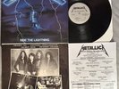 METALLICA RIDE THE LIGHTNING 1st Press LP 1984 Silver Megaforce,INNER,INSERT,all