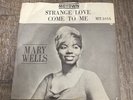 Soul 45 RPM With Picture Sleeve Mary Wells - Strange Love