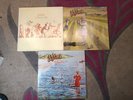 Genesis Nursery Cryme, Foxtrot, A Trick Of The Tail Vinyl Albums