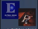 Elton John Signed Diamonds Double LP Vinyl SIGNED ART CARD