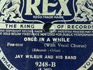 Jay Wilbur British Dance Rex Christmas Little Drummer Boy UK Big Band Jazz 78