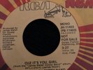 James Walsh Gypsy Band ‎– Cuz It's You, Girl - RCA Promo  VG+