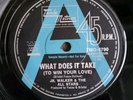 Jr WALKER  What Does It Take / Brainwasher 1969 TAMLA MOTOWN A-label Promo Soul