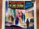 JAMES BROWN: LIVE AT THE APOLLO LP, vg+, stereo, king 826