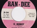 SAXIE RUSSELL El Monkey  *orig* 45 r&b northern soul mod ANDRE WILLIAMS