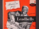 LEADBELLY: classics in jazz part 2 CAPITOL 7