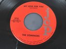 THE DOMINOES - Rare 1965 Garage Rock 45 - My Love For You / Ram-Bunk-Shush HEAR