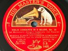MISCHA ELMAN violin concerto TSCHAIKOWSKY BARBIROLLI ED1 HMV 4LP Shellac 78 RPM