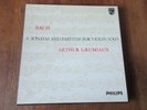 Bach - Violin Sonatas & Partitas / Grumiaux / Philips 835 198/200 Ed2 3LP NM/NM-
