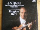 Bach: Sonatas & Partitas For Solo Violin - Ruggiero Ricci **Unicorn ED1 3LP**