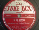 78 rpm Record  Roy Milton & His Solid Senders ? R. M. Blues Rhythm Cocktail 46'