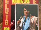 ELVIS PRESLEY - BURNING LOVE AND HITS FROM HIS MOVIES LP - BONUS PHOTO - RARE