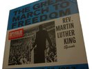 rare REV MARTIN LUTHER KING SPEAKS the great march to freedom SEALED MOTOWN LP