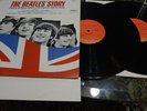 The Beatles Story 2-Disc Vinyl Lp Orange Capitol Labels VG+/VG+