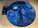 T5-95 MEGADETH Dystopia - AUTOGRAPHED X4 - 2016 -PICTURE DISC REDORD B0024145-01