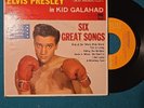 ELVIS PRESLEY   Kid Galahad  EPA-4371 RCA RARE ORANGE label   6S/8S VG+/VG+