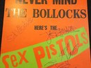 sex pistols never mind the bollocks Signed.Warner Bros 1977