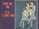 The Beatles Love Me Do / P.S. I Love You Tollie Records 45 w, Picture Sleeve