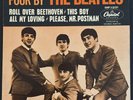 The Beatles Four By The Beatles Rare Capitol Records EAP 1-2121 VG++/NM EP 45