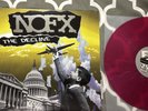 NOFX The Decline 25th Anniversary Pink w/ Swirl OOP Vinyl Rancid Free Shipping