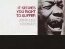 JOHN LEE HOOKER: IT SERVES YOU RIGHT TO SUFFER (RED VINYL - LP vinyl *BRAND NEW*
