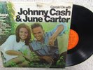 JOHNNY CASH & JUNE CARTER-CARRYIN' ON WITH,CBS-63105,VINYL LP ALBUM