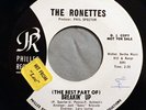 HEAR IT 60's Promo 45 rpm record The Ronettes 