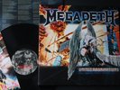 Megadeth – United Abominations LP VINYL 1st PRESS HEAVY THRASH METAL 2007 RARE